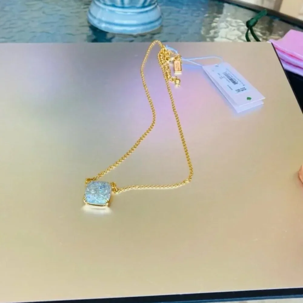 Kate Spade New York Cause A Stir Pendant Necklace in Opal
